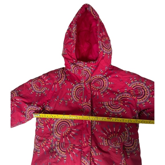 Columbia Omni Shield Quilted Insulated Pink Winter Snow Jacket Coat Girl Medium - Picture 5 of 12
